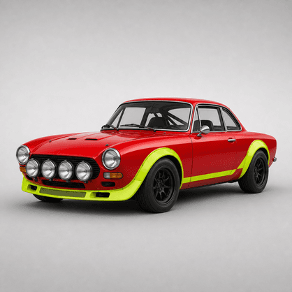 Fiat 124 Sport Abarth Rally 16V Gr.4 car image