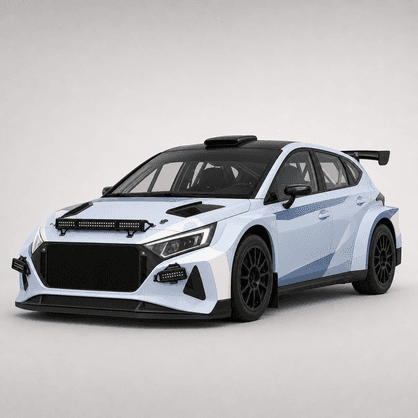 Hyundai i20N Rally2 car image