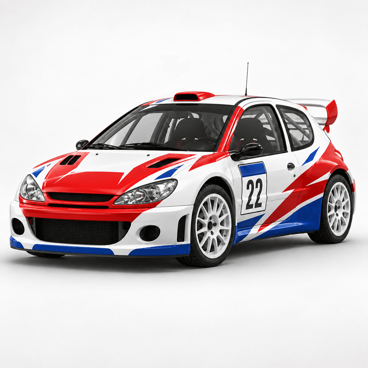 Peugeot 206 WRC MY1999 Peugeot 206 WRC MY1999 Asphalt Wet Low Regular EA 0.6